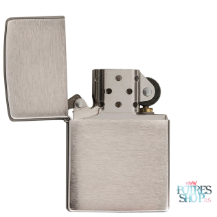 ZIPPO UPALJAC 200 BRUSH FIN CHROME