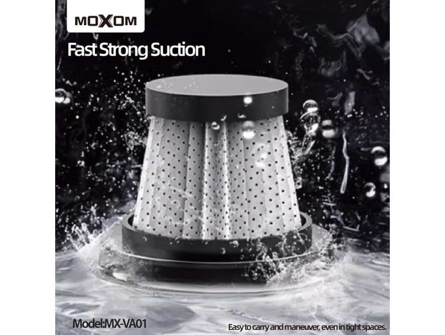 RUCNI USISIVAC  MOXOM MX-VA01 120W CRNI