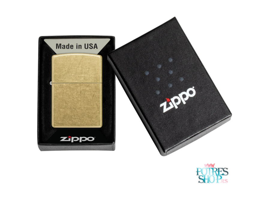 ZIPPO UPALJAC 48267 REGULAR STREET BRASS