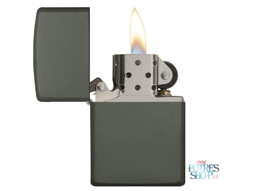 ZIPPO UPALJAC 221 REGULAR GREEN MATTE