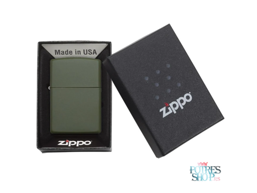 ZIPPO UPALJAC 221 REGULAR GREEN MATTE