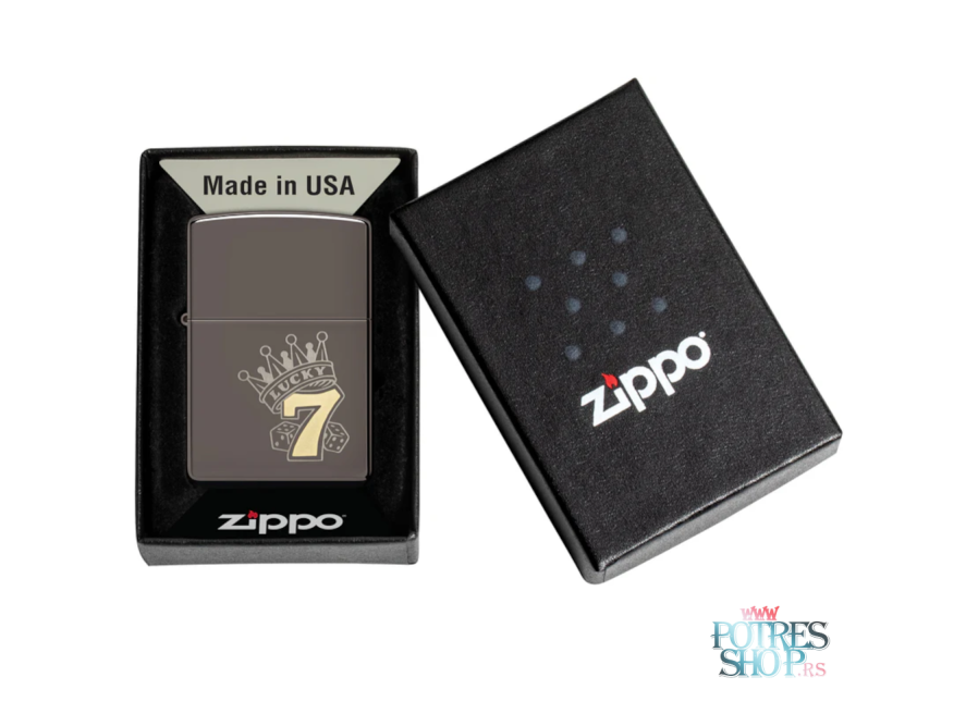 ZIPPO UPALJAC 48913 LUCKY 7 DESIGN