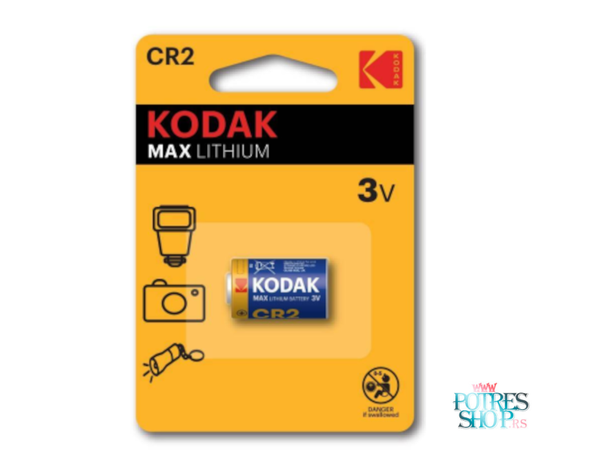 KODAK BATERIJA MAX LITHIUM CR2-CR17355