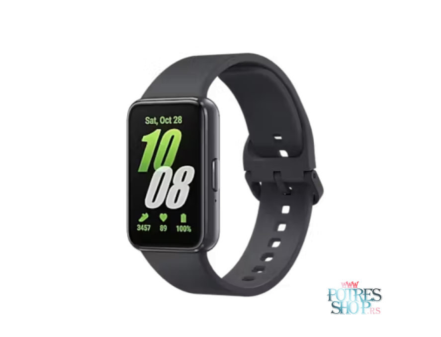 SAMSUNG GALAXY FITNES PAMETNI SAT FIT3 1,6 INC CRNI